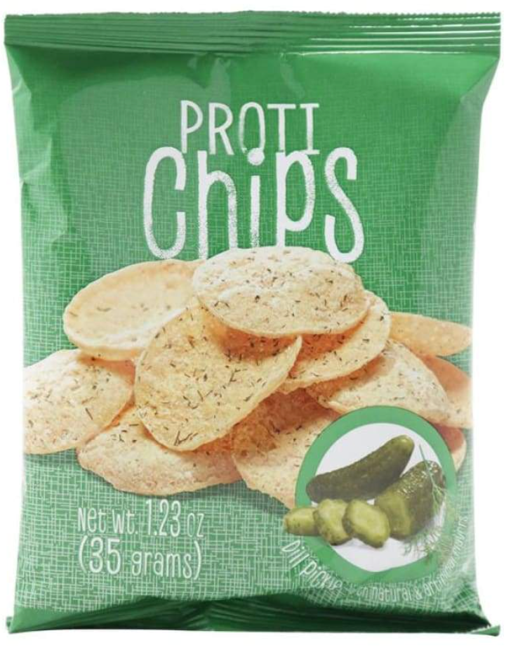 Proti Fit High Protein Dill Pickle Chips | 1 Bag | 15g Protein