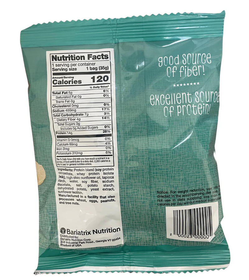 Proti Fit Sea Salt & Vinegar Chips | 1 Bag | 15g Protein